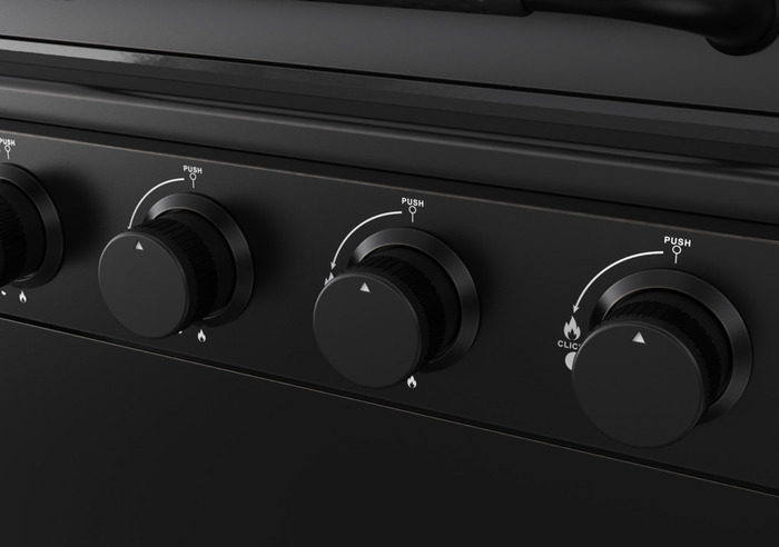 Gasgrill m/4 brændere & bagbrænder - Grillexpert